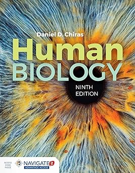 Cover of the book 'Human Biology' by Daniel D. Chirasfrom from publisher in Chennai - Shanti Books
