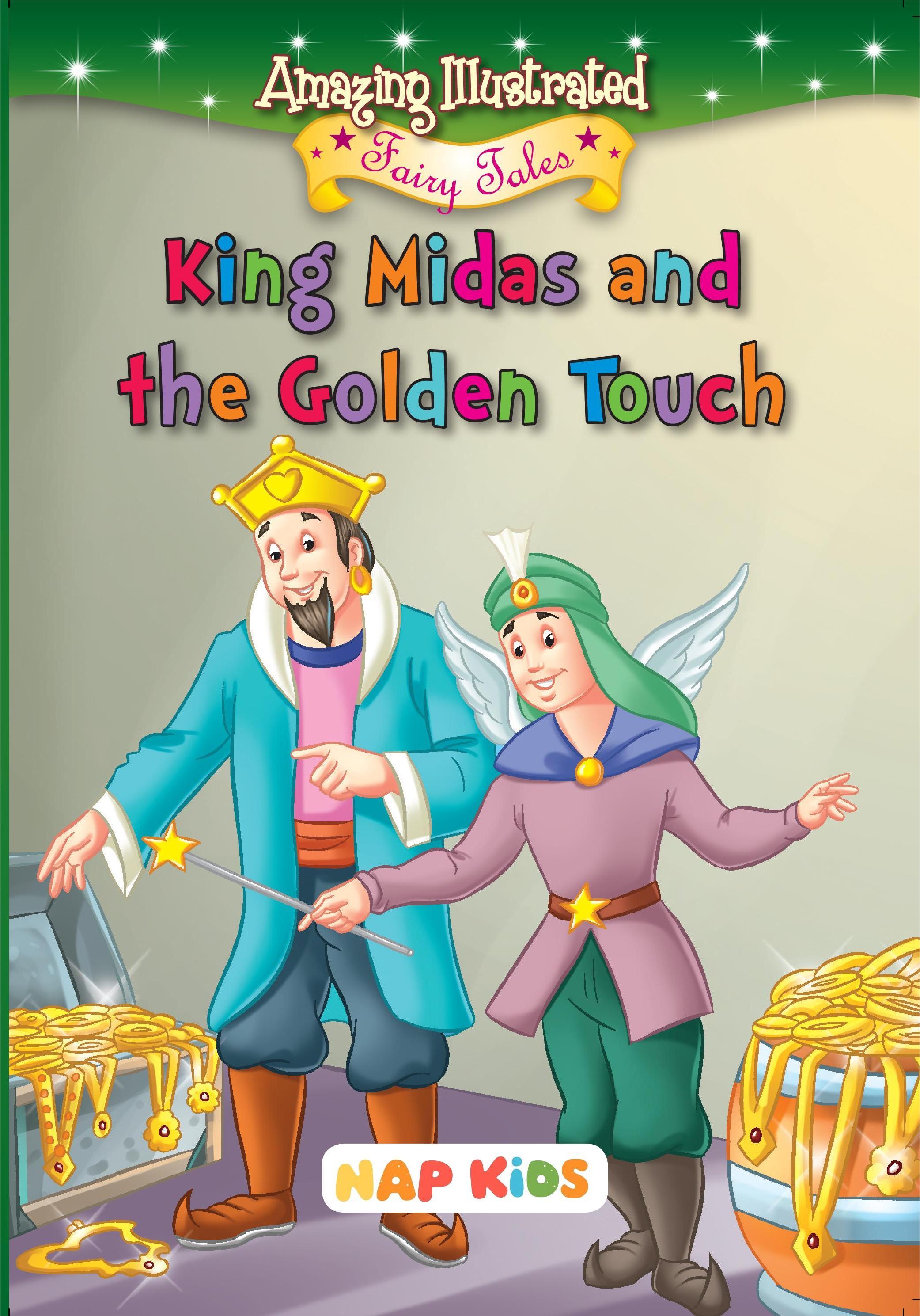 AMAZING ILLUSTRATED FAIRY TALES KING MIDAS AND THE GOLDEN TOUCH