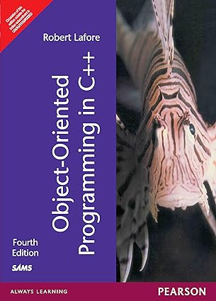 OBJECT ORIENTED PROGRAMMING IN C++ by Robert Lafore from Chennai book publisher - Shanti Books.