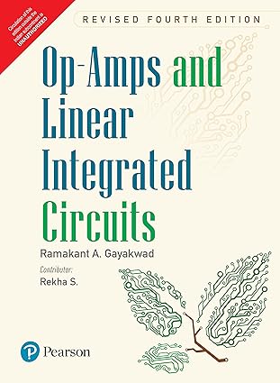 Cover of 'Op-Amps and Linear Integrated Circuits' by Ramakant A from Chennai book publisher - Shanti Books.