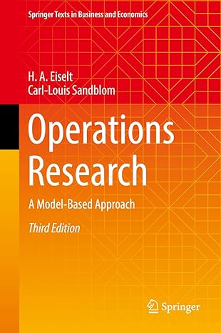 OPERATIONS RESEARCH: A MODEL-BASED APPROACH