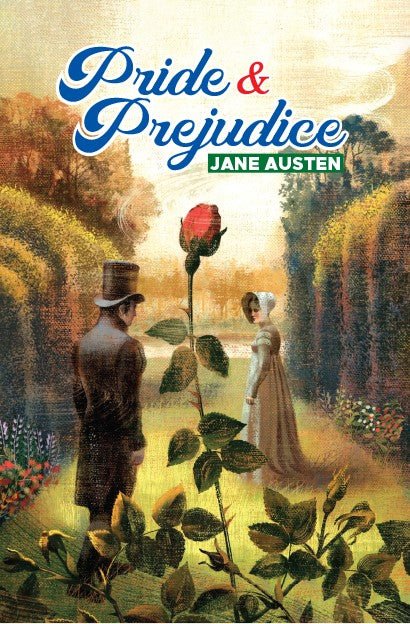 Cover of the book 'Pride and Prejudice' by Jane Austen from shanti books distributor in Chennai.