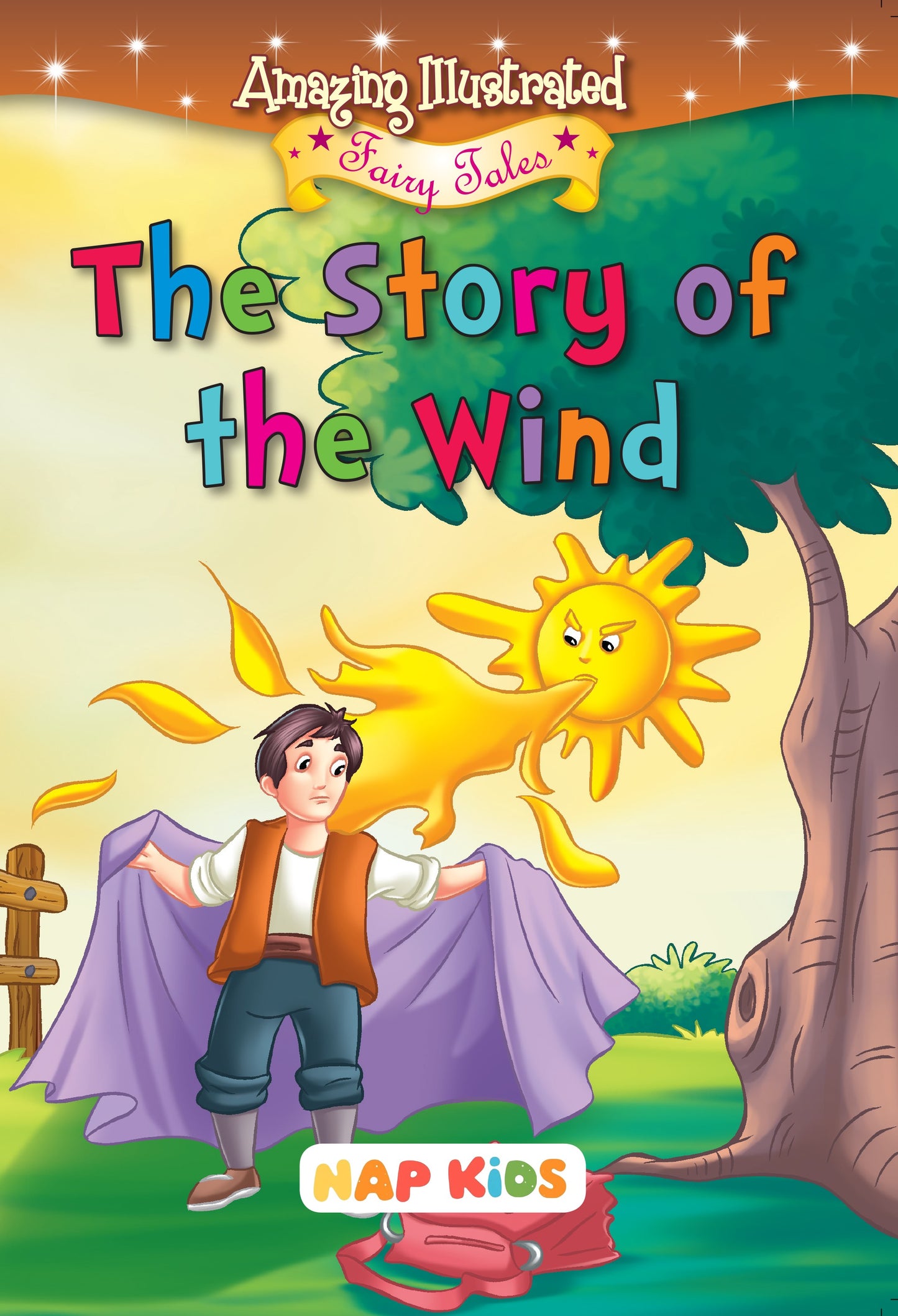 AMAZING ILLUSTRATED FAIRY TALES - THE STORY OF THE WIND