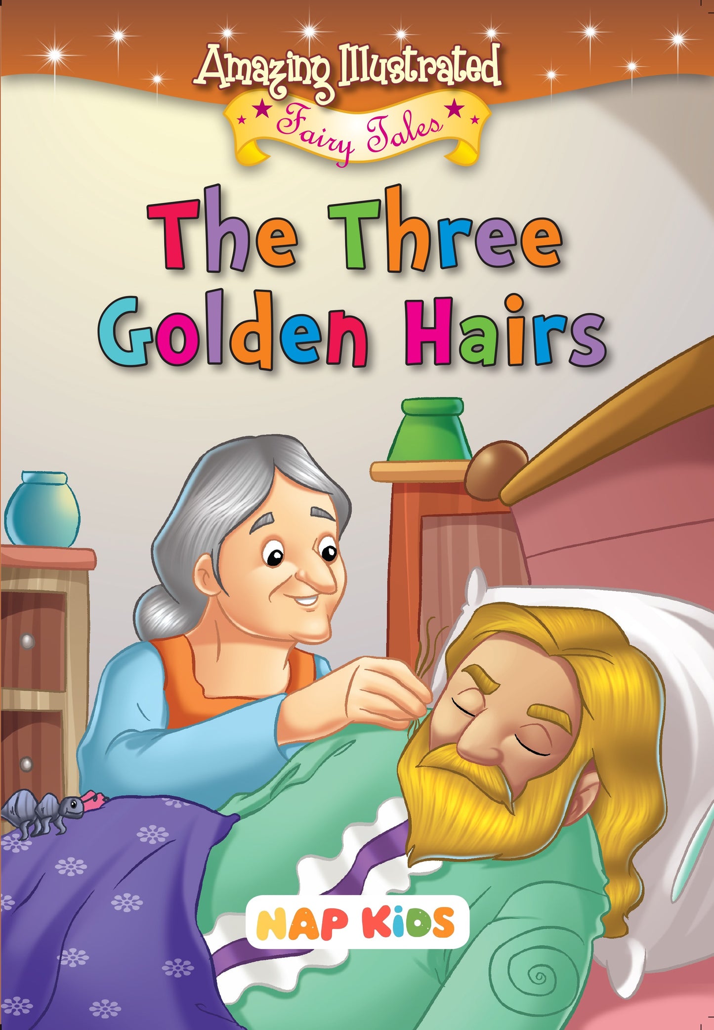 AMAZING ILLUSTRATED FAIRY TALES - THE THREE GOLDEN HAIRS
