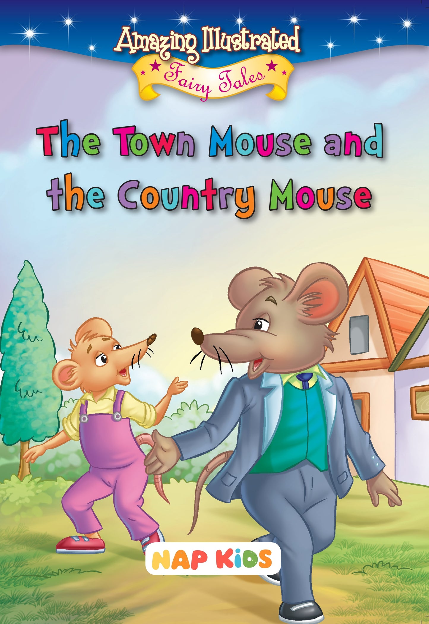 AMAZING ILLUSTRATED FAIRY TALES - THE TOWN MOUSE AND THE COUNTRY MOUSE