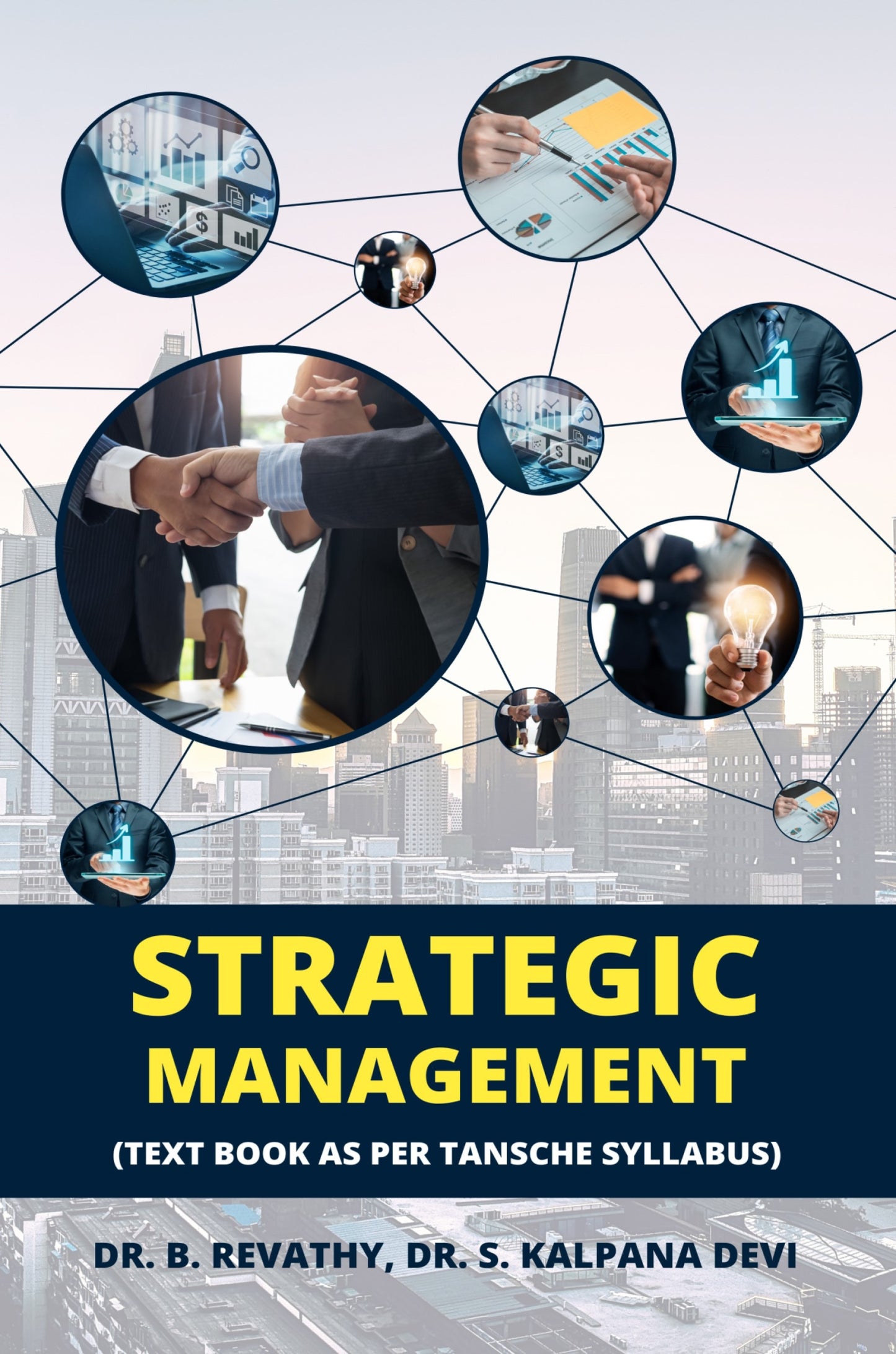 Cover of the book 'STRATEGIC MANAGEMENT' from Shanti Books Publication in Chennai.