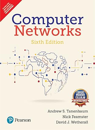 'Computer Networks' sixth edition book by Andrew S. Tanenbaum from Chennai book publisher - Shanti Books.