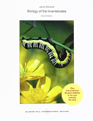 BIOLOGY OF THE INVERTEBRATES