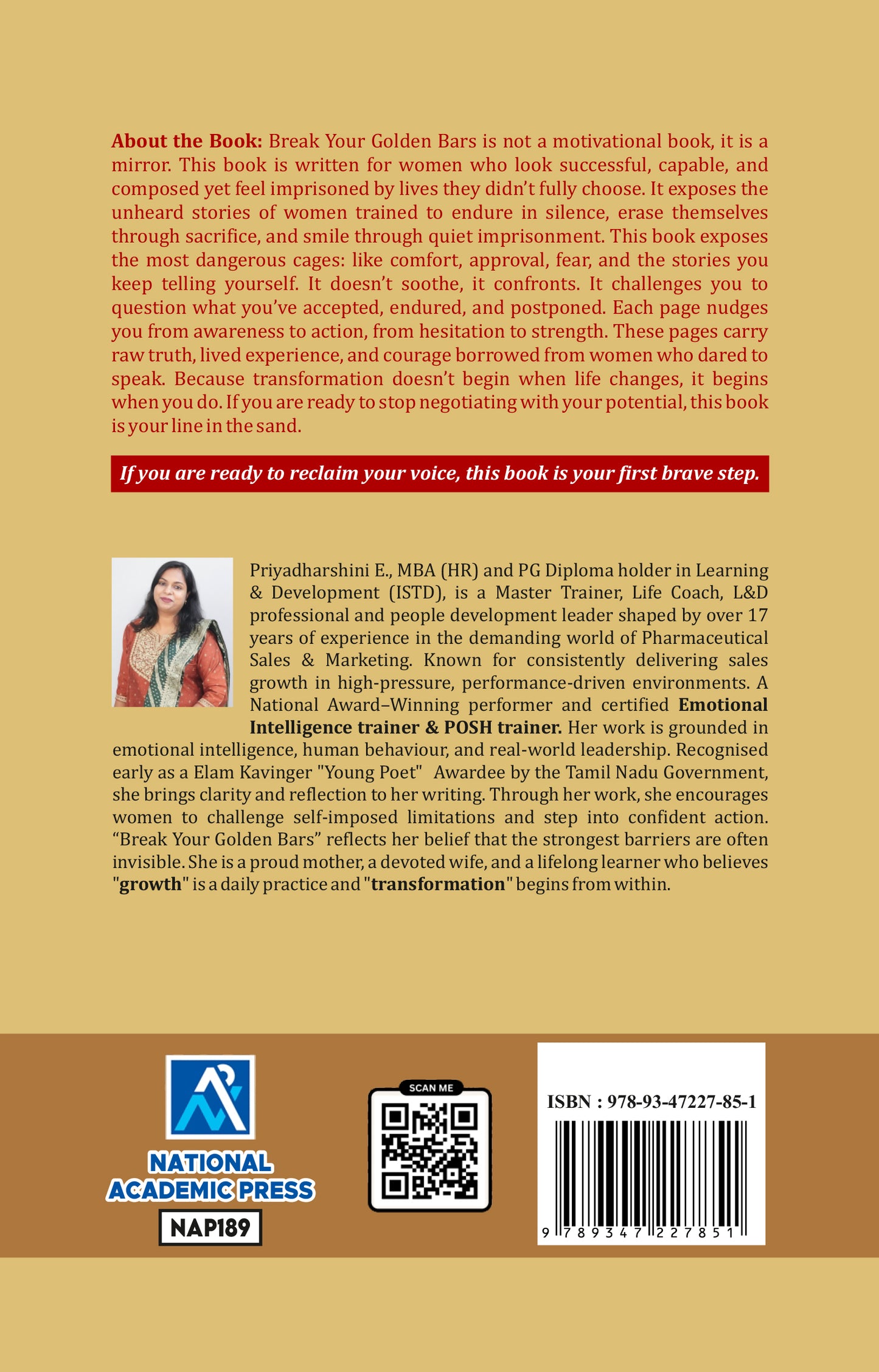 BREAK YOUR GOLDEN BARS