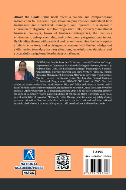 BUSINESS ORGANISATION