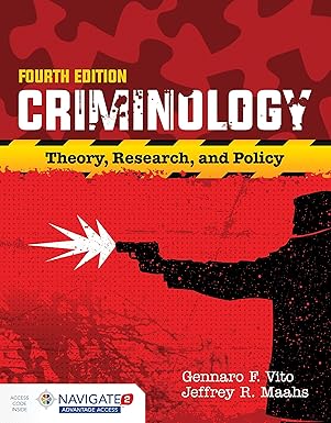 Book cover of 'Criminology: Theory, Research, and Policy' from Shanti books publisher in Chennai.