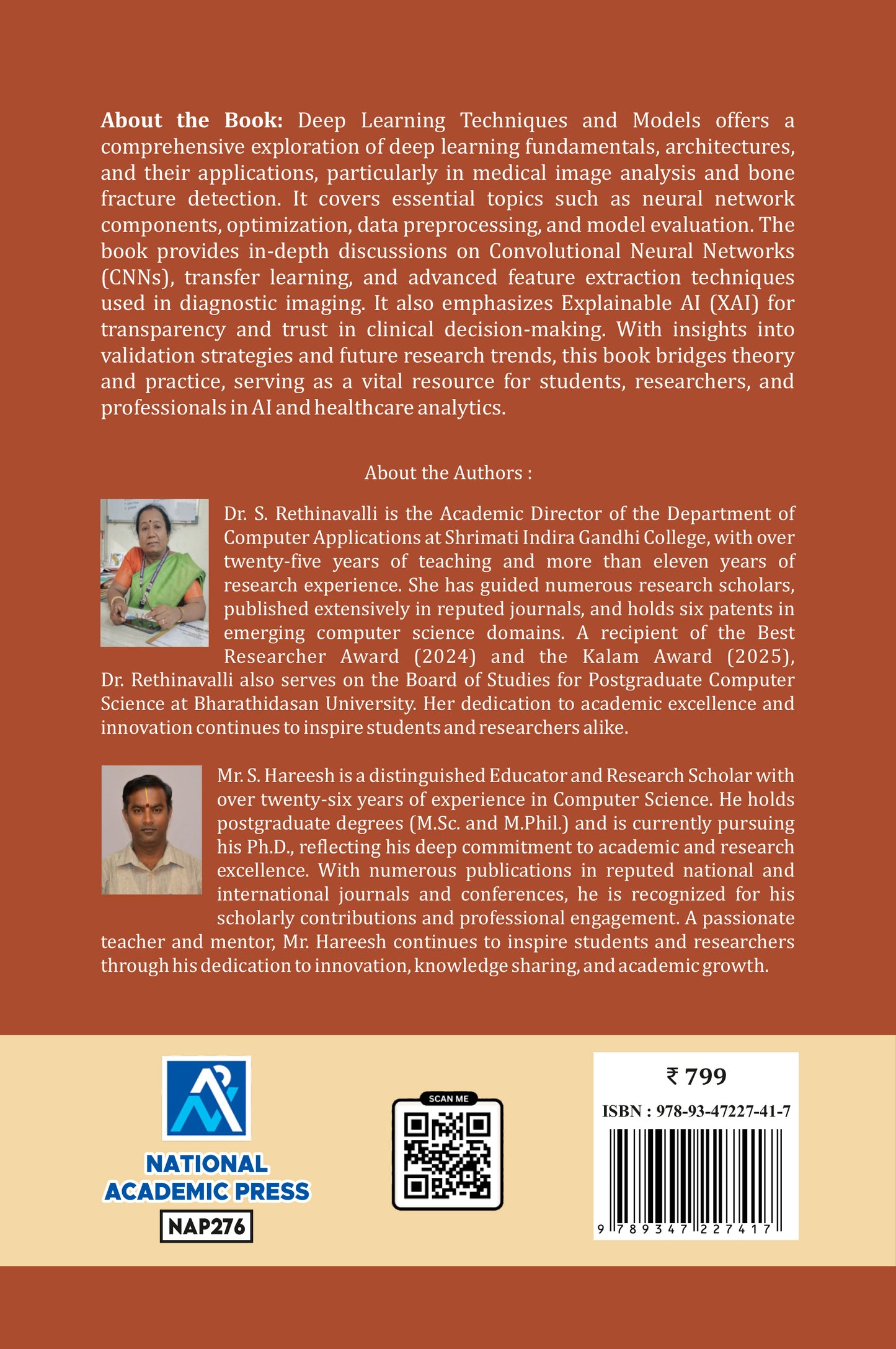 DEEP LEARNING : TECHNIQUES AND MODELS