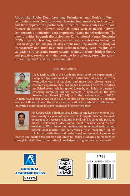 DEEP LEARNING : TECHNIQUES AND MODELS