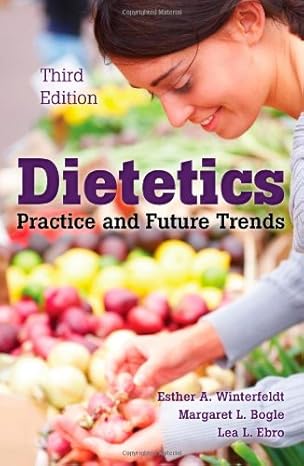 Book cover of 'Dietetics: Practice and Future Trends' from shanti books distributor in chennai