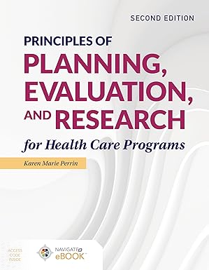 PRINICIPLES OF PLANNING EVALUATION AND RESEARCH
