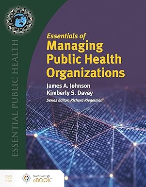 ESSENTIAL OF MANAGING PUBLIC HEALTH ORGANIZATIONS