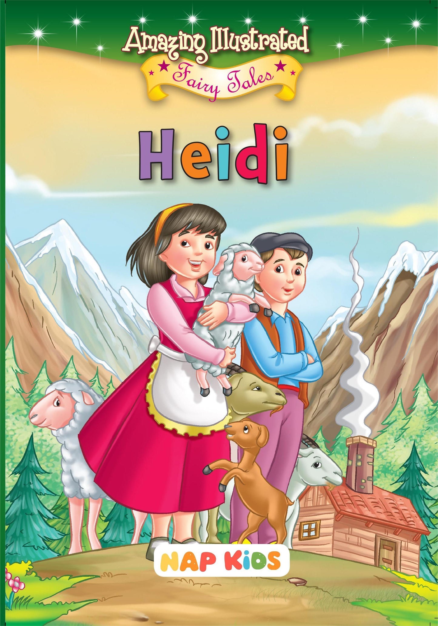AMAZING ILLUSTRATED FAIRY TALES - HEIDI