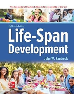 Book cover of 'Life-Span Development' by John W. Santrock from shanti books distributor in chennai