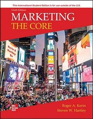 MARKETING: THE CORE 9 EDITION