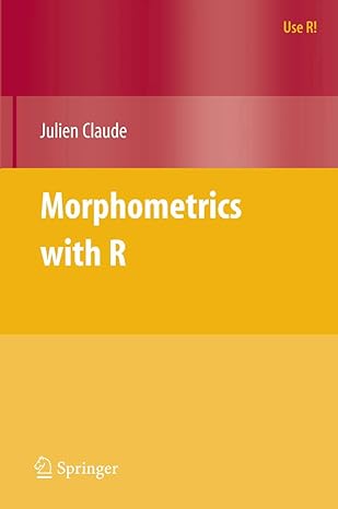 MORPHOMETRICS WITH R