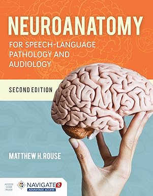 NEUROANATOMY FOR SPEECH LANGUAGE PATHOLOGY AND AUDIOLOGY