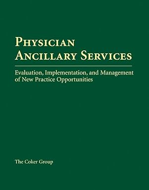 PHYSICIAN ANCILLARY SERVICES