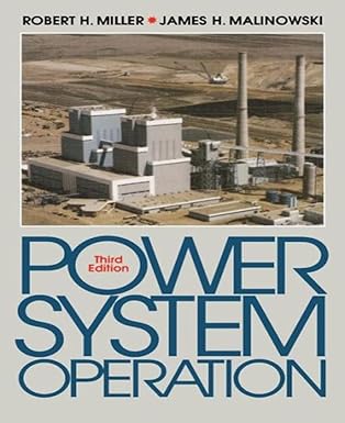 POWER SYSTEM OPERATION 3 EDITION