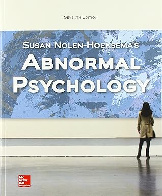 ABNORMAL PSYCHOLOGY