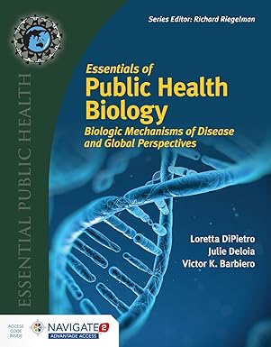 ESSENTIALS OF PUBLIC HEALTHBIOLOGY