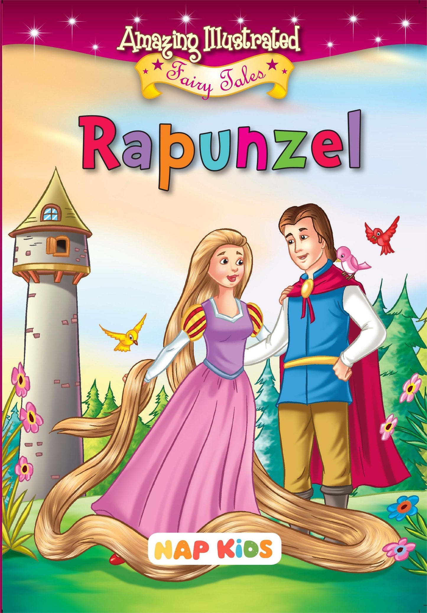 AMAZING ILLUSTRATED FAIRY TALES - RAPUNZEL