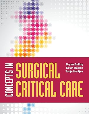CONCEPTS IN SURGICAL CRITICAL CARE