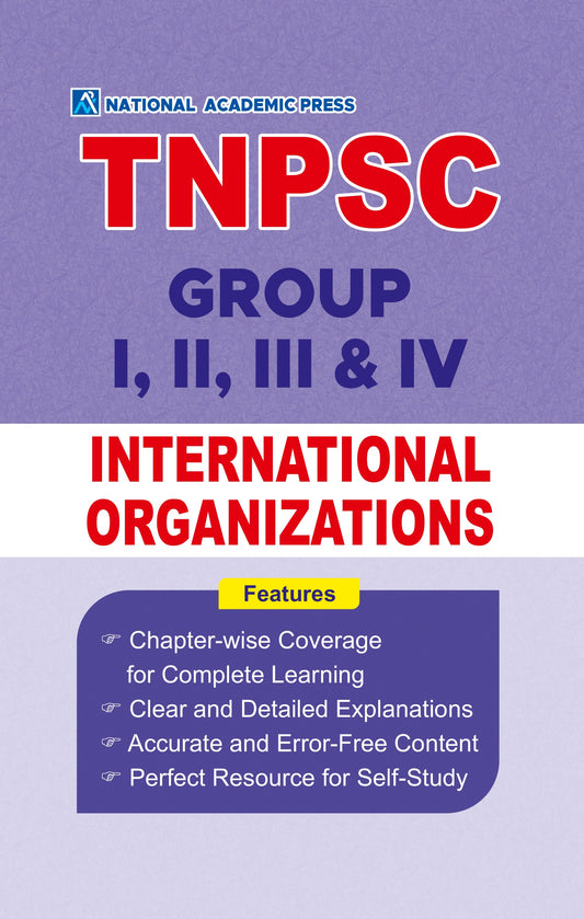 TNPSC - INTERNATIONAL ORGANIZATIONS