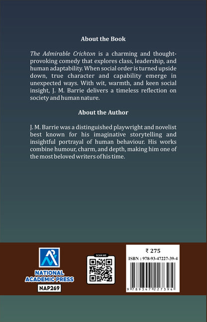 Book back cover with text about the book and author, National Academic Press logo, and ISBN information.