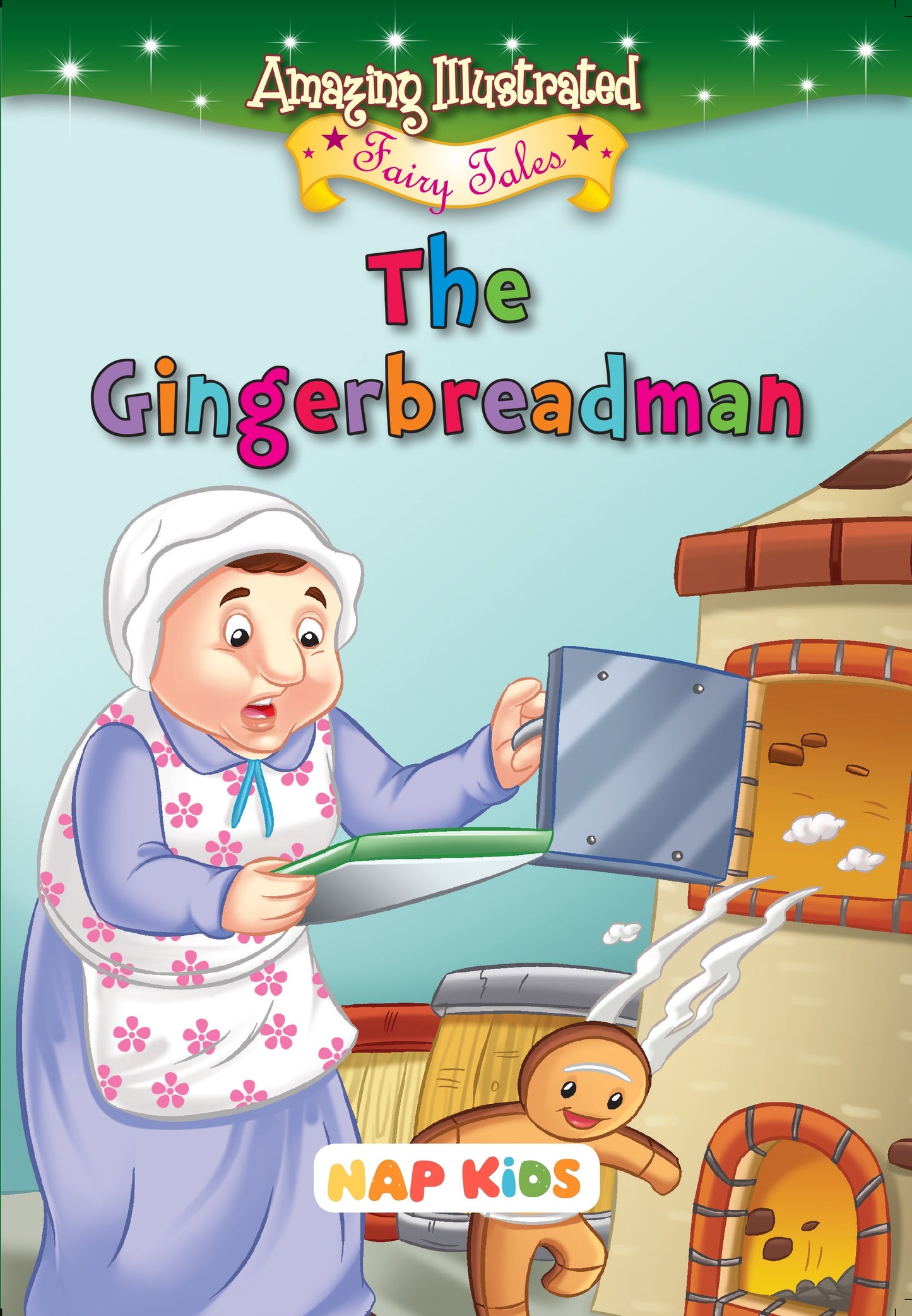 AMAZING ILLUSTRATED FAIRY TALES - THE GINGERBREADMAN