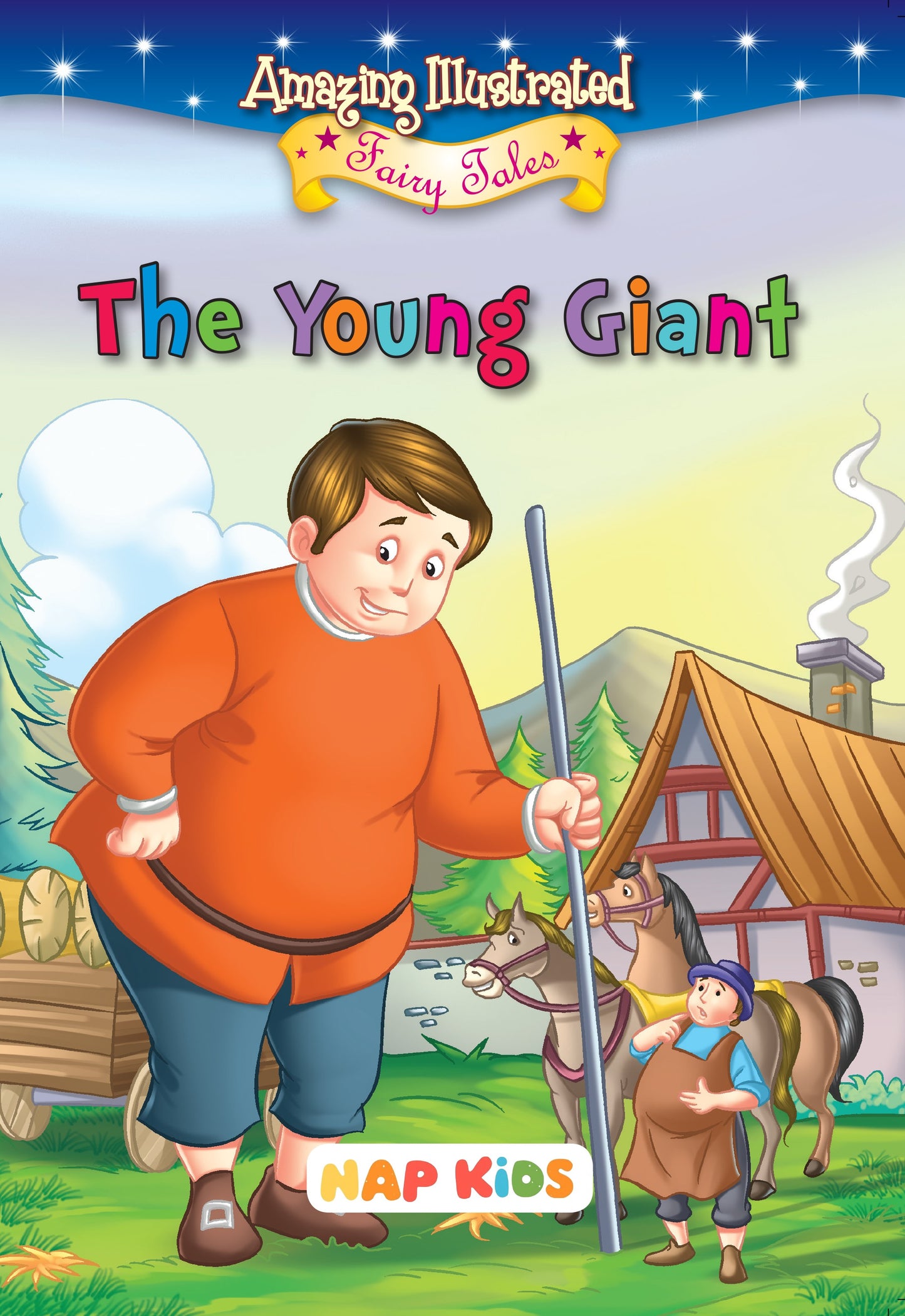 AMAZING ILLUSTRATED FAIRY TALES - THE YOUNG GIANT