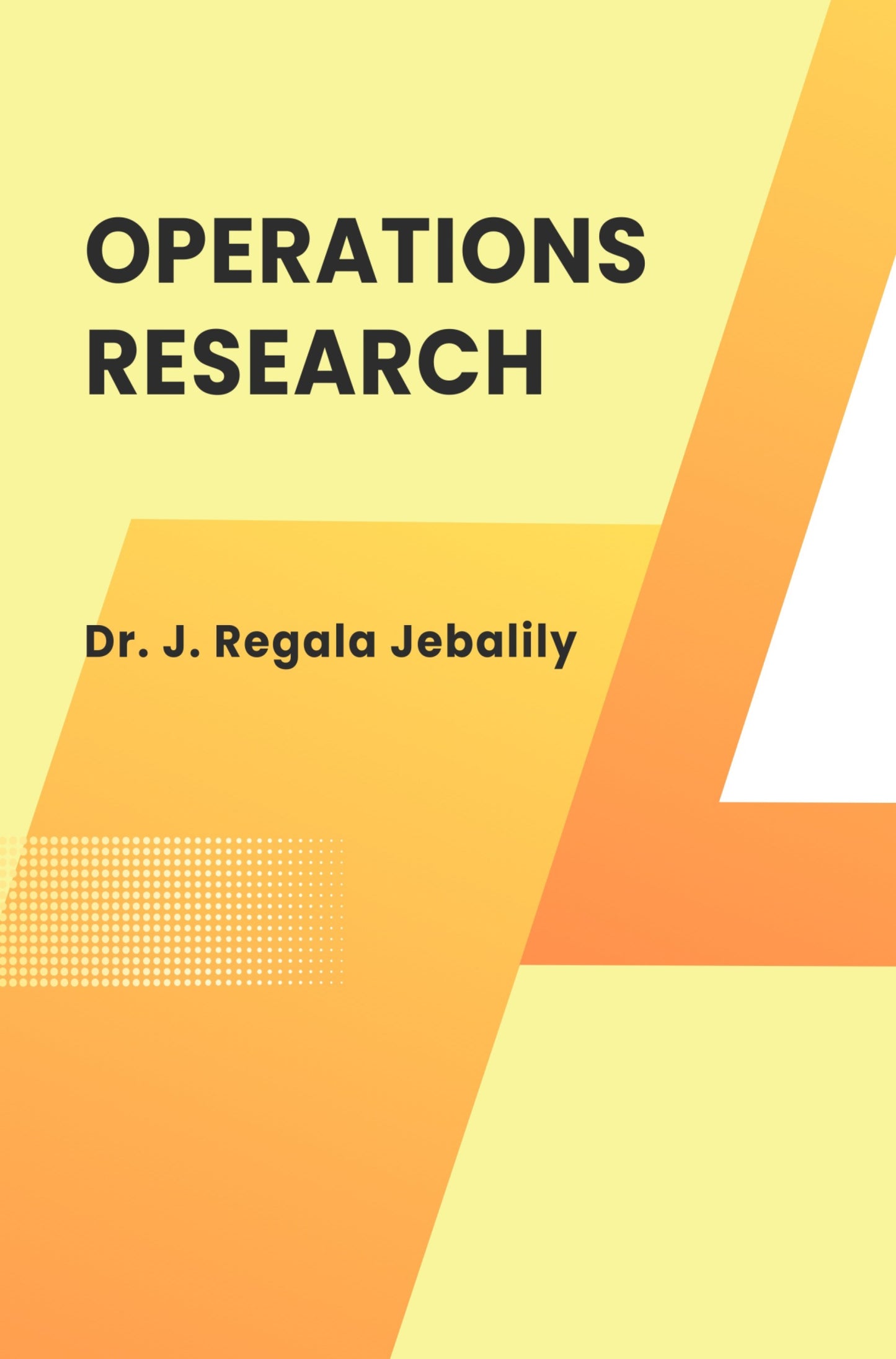OPERATIONS RESEARCH